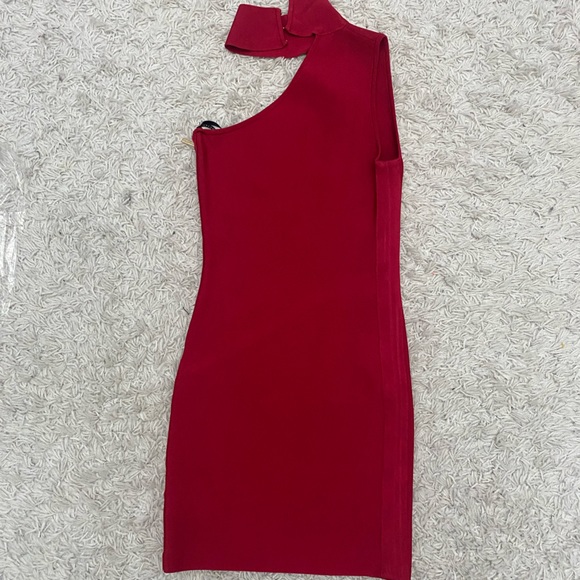 Marciano One Shoulder Mini Dress - Picture 2 of 2